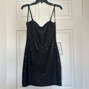 NWT Alex & Sophia Size 5/6 Black Sleeveless Dress